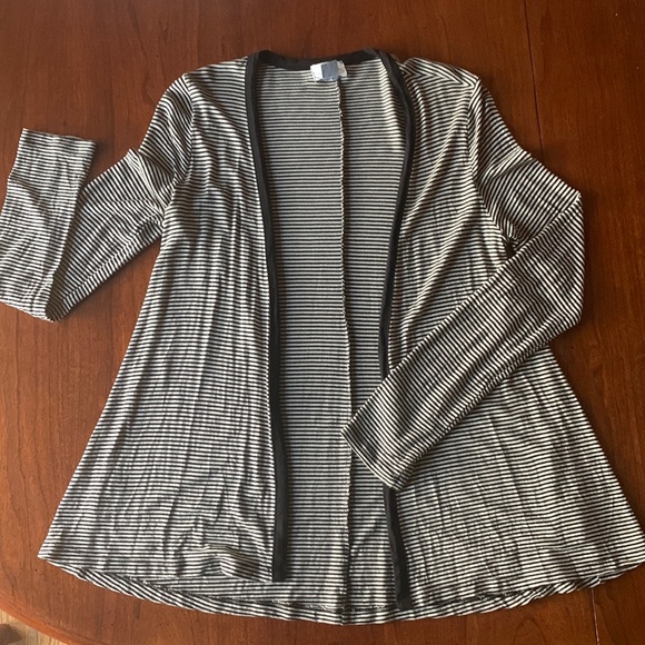 Women’s Old Navy striped Open-Front top - size small - Picture 6 of 9